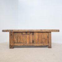 Ancien établi en bois – début XXe siècle