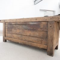 Ancien établi en bois – début XXe siècle