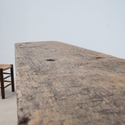 Ancien établi en bois – début XXe siècle