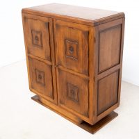 Rare cabinet en chêne années 1930