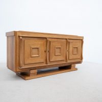 Ancien meuble en chêne G.POISSON France vers 1940