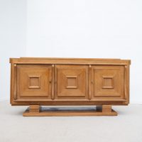 Ancien meuble en chêne G.POISSON France vers 1940