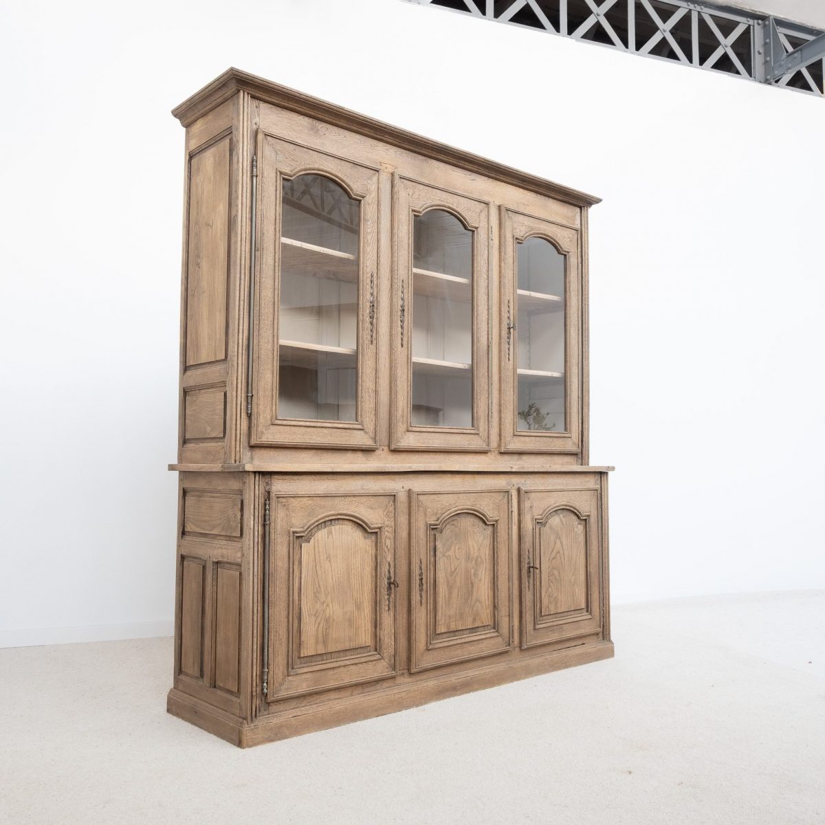 Six-Door Oak Bookcase – 20th Century