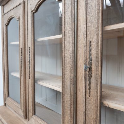 Six-Door Oak Bookcase – 20th Century