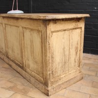 Wooden counter