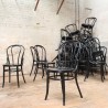 1 - 36 wooden bistro chairs