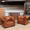 Pair of Chesterfield Armchairs 1950