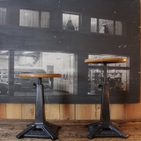 Pair of Singer stools