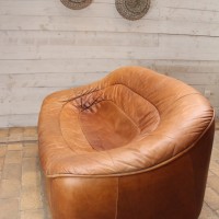 Canapé vintage en cuir 1960