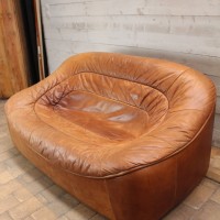 Vintage leather sofa 1960
