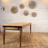 Former wooden farm table