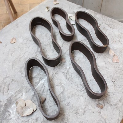Anciennes formes à chaussure en fonte