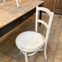 Série de 4 chaises en bois