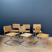Set of 6 chairs Marcel Breuer 1970