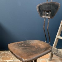 French Flambo workshop chair C.1950