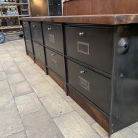 Former 1960 low wall cabinet