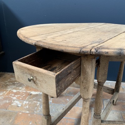 French wooden table