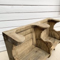 Oak bench circa 1880