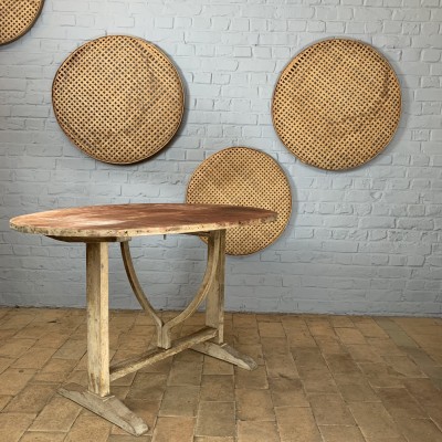 Folding wooden table French