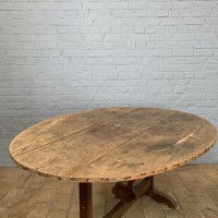 Ancienne table en bois pliante 1900