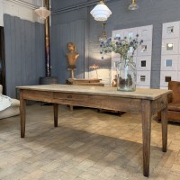 Wooden french farm table