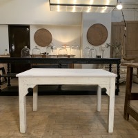 Wooden workshop table