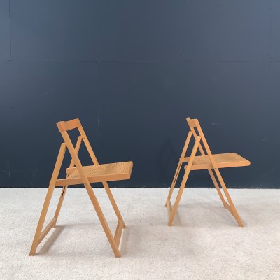 Pair of folding design chairs 1970