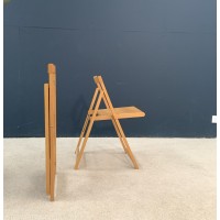 Pair of folding design chairs 1970