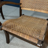 Pair of 1960 design armchairs