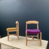 Set of 6 chairs Guillerme and Chambron