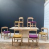 Set of 6 chairs Guillerme and Chambron