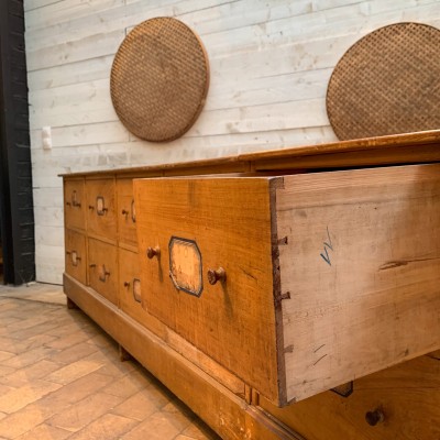Large wooden drawer cabinet 1930
