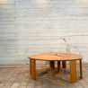 Designer coffee table in elm