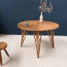 RATTAN DINING TABLE