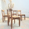 GUILLERME and CHAMBRON  "thierry" chairs