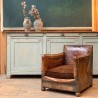 French Leather club chair
