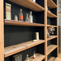 French wooden bookcase