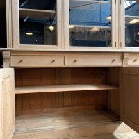 Large oak bookcase