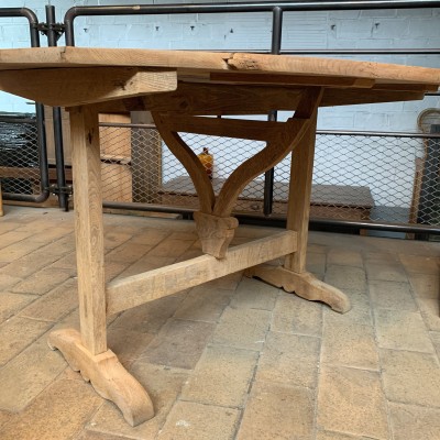 Folding oak table 1930