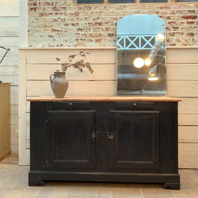 French wooden sideboard