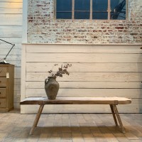 Table basse primitive en bois
