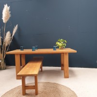 French table and the bench REGAIN éditions