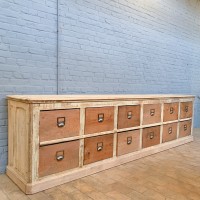 Large haberdashery drawer cabinet c 1930