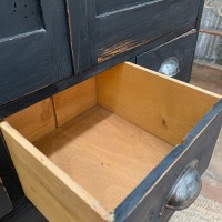 French workshop cabinet with drawers