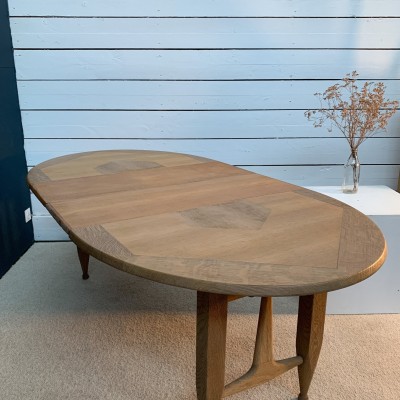FRENCH DINNING TABLE BY GUILLERME AND CHAMBRON