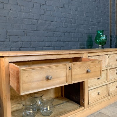 Wooden worshop cabinet