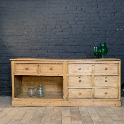 Wooden worshop cabinet