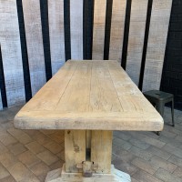 Former oak monastery table