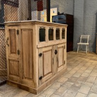 Oak butcher's cabinet circa 1930