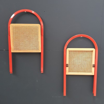 Pair of CIDUE folding chairs